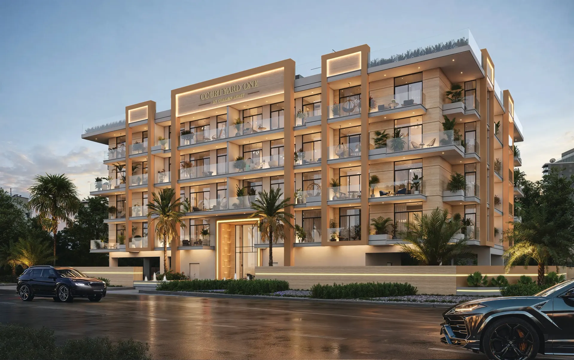 Courtyard One by Golden Light Real Estate Development, Dubai South